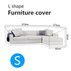 Waterproof L-shaped Furniture Cover Heavy Duty Outdoor Garden Rattan Sofa Table
