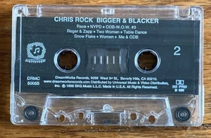 Bigger & Blacker [PA] von Chris Rock (Komödie) (Kassette, Jul-1999, Dreamworks... - Bild 1 von 3