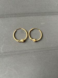 22ct gold earrings 