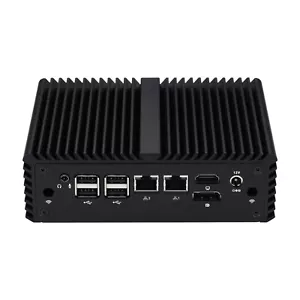 Qotom Fanless Mini Industrial PC Q10722X Celeron N5105 Quad Core 2.0 GHz Process - Picture 1 of 6