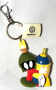 NEW W/TAGS 1999 APPLAUSE LOONEY TUNES  MARVIN  3" CLIP/KEY CHAIN - Picture 1 of 2