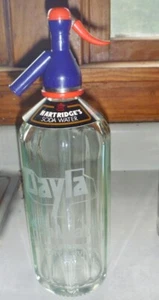 Hartridge's Soda Water syphon glass bottle Dayla Aylesbury & Tividale England - Picture 1 of 5