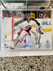Steve Mason Signed Autographed Columbus Blue Jackets 8X10 Photo - Picture 1 of 1