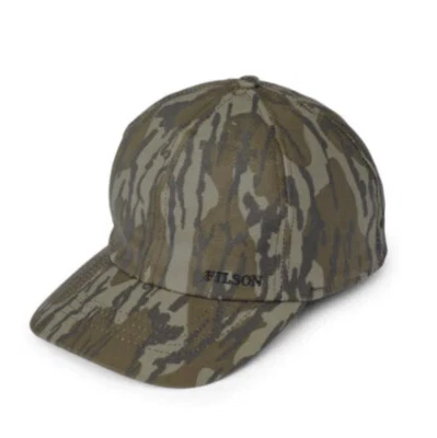 FILSON 20078586 x Mossy Oak® Bottomland Men Tin Cloth Medium Insulated Camo Cap - Image 1 of 4