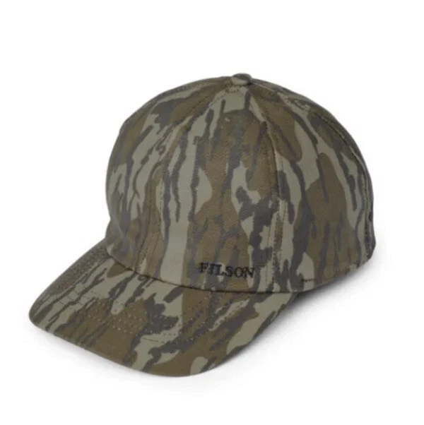 FILSON 20078586 x Mossy Oak® Bottomland Men Tin Cloth Medium Insulated Camo Cap - Image 1 of 4