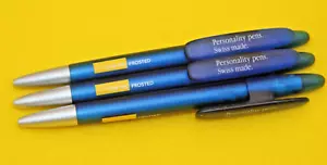 Prodir Kugelschreiber 3Stk DS5 Frosted mit Metallspitze original Swiss made Pens - Bild 1 von 3
