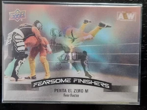2023 AEW Penta El Zero M Fearsome Finishers Trading Card Upper Deck #90135 - Picture 1 of 2