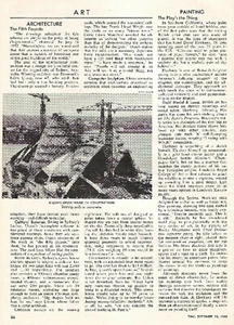 SYDNEY OPERA HOUSE 1964 JOERN UTZON PICTORIAL ARCHITECTURE - Picture 1 of 1