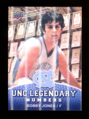 Baloncesto UD Carolina del Norte 2010-11 números legendarios 3D LN-17 Bobby Jones Foto 1 de 3