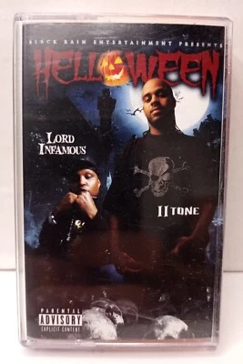 Lord Infamous & II Tone - Helloween - Official Orange Cassette - Image 1 of 3