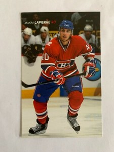 2009-10 Montreal Canadiens Postcards - Maxim Lapierre