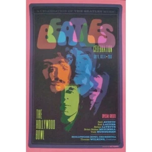 Beatles Celebration The Hollywood Bowl 3D Poster (sehr selten) - Bild 1 von 4