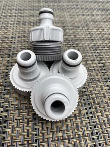 Gardena Schlauchverbinder  5 Teile Schnellkupplung Neu Wasser Garten - Bild 1 von 3