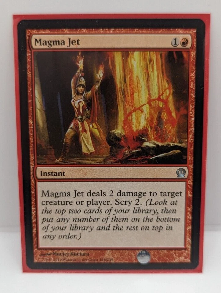 MTG Magma Jet Theros 128/249 Regular Uncommon NM - Image 1 of 1