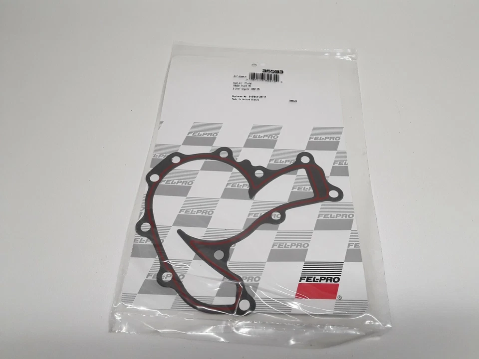Engine Water Pump Gasket Fel-Pro 35593 for Acura SLX 96-99,Honda Passport 94-02 - Image 1 of 1