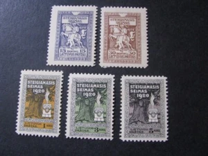 Lote de estampillas de Lituania de 1920... - Imagen 1 de 5