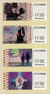 Islas Feroe. 2021. 68 Kr. Cuentacuentos, Juego de 4, MNH (EA65-EA68) - Imagen 1 de 1