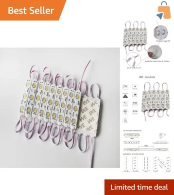 9.8Ft LED Module Lights with Adhesive Backing - Energy Saving & Bright - Image 1 of 4