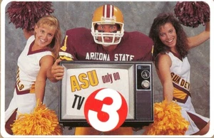 RARE 1988_SCHEUDULE Arizona St. ASU SUN-DEVILS - Picture 1 of 1