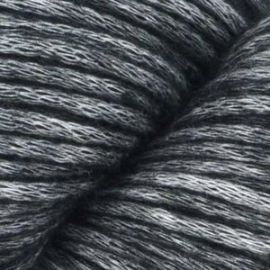 Hilos en cascada ::Cantata #04:: hilo de mezcla merino algodón negro - Imagen 1 de 1