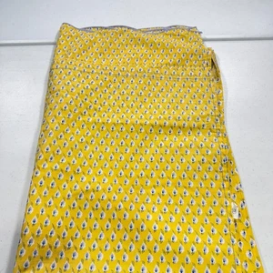 Vintage laura ashley flat Sheet Yellow Floral blend twin 80s 90s shabby chic - Picture 1 of 10