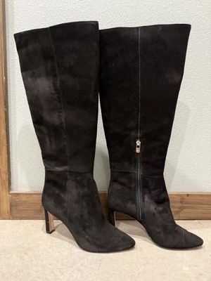 Botas de vestir Antonio Melani Nubuck Stellah hasta la rodilla  Foto 1 de 4