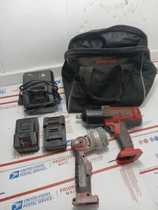 Snap-On CT8850G 1/2" Drive 18V Impact Wrench Green w/ 4.0Ah Battery *Pre Owned* - Picture 1 of 12