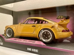 Porsche 964 RWB HIBIKI JADA TOYS PINK SLIPS Die-Cast Orange 2024 NIB RARE! - Picture 1 of 9