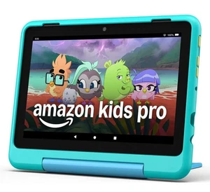Amazon Fire HD 8 Kids Pro Tablet 32GB 3GB RAM in Teal - BRAND NEW - Picture 1 of 1