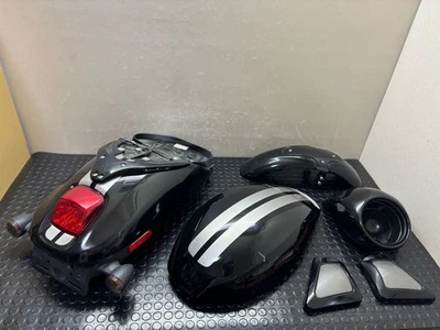 07-17 Harley VROD V-Rod NightRod Specal VRSCDX Air Box Cover Cowl Front Rear Set - Image 1 of 4