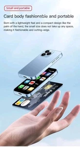 Black SOYES P70 Mini 4G Smartphone 3.0 Inch Display 2GB RAM 16GB ROM Dual - Picture 1 of 3