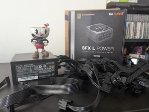 Soyez silencieux ! Alimentation 600W SFX-L petit facteur de forme modulaire 80+ alimentation dorée - Photo 1/11