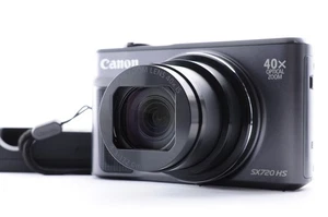 Canon PowerShot SX720 HS Black Exc+5 Compact Digital 16.1MP Y3452 - Picture 1 of 21