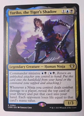Yuriko, the Tiger's Shadow MTG, Commander Masters (CMM), Dimir Ninja, Rare, NM - Image 1 of 2