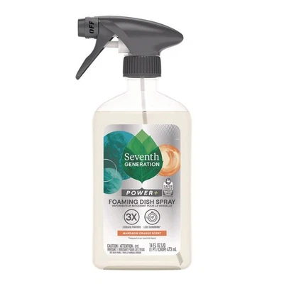 SEV 45169EA 16 oz Bottle Foaming Dish Spray - Mandarin Orange Scent New - Image 1 of 4