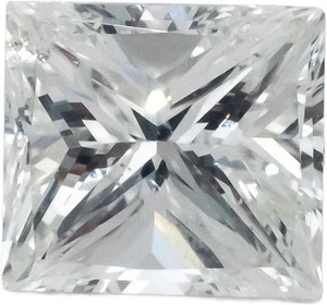 GIA Certified 1.00CT SI2/H Princess Cut Loose Diamond w/ Report - Picture 1 of 7