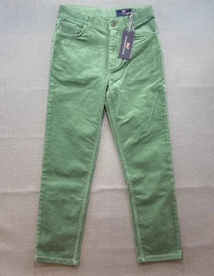 Pantalones de pana de 5 bolsillos verde salvia talla 14 Vineyard Vines para niños Foto 1 de 4