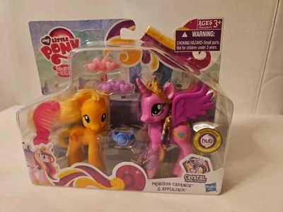 My Little Pony 2012 Crystal Princess Cadance & Applejack  G4 Rare NIB - Image 1 of 4