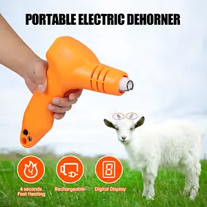 ATMOREA Elektrischer Wadenenthorner 3/4 Spitze blutlos schnell erhitzendes Lammhornschneiden - Bild 1 von 8