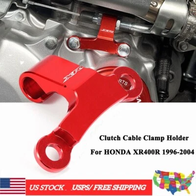 US Stock! Clutch Cable Clamp Holder Wire Mount Bracket For HONDA XR400R XR 400 R - Image 1 of 4