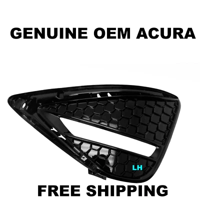 19-20 Acura ILX Parachoques Luz Antiniebla Rejilla Cubierta Lámpara Lado del Conductor LH OEM NUEVO Foto 1 de 3