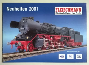 Catalogue FLEISCHMANN - Nouveautés 2001 - Etat collector - Imagen 1 de 19
