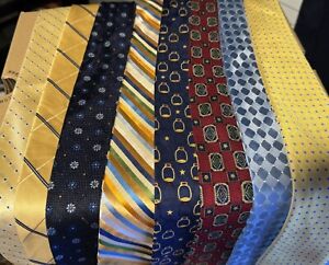 Tommy Hilfiger Men"s Ties  Lot Of 8 New Without Tags, Premium Designer Ties