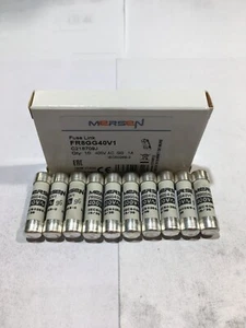 FERRAZ SHAWMUT MERSEN FR8GG40V1 400V 1A Fuse 8 x 31 mm QTY of 1/5/10 JPSF647 - Picture 1 of 5