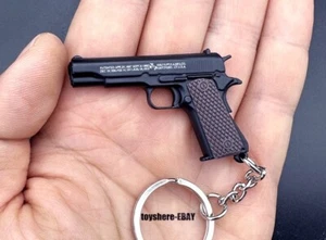 Mini TOY Keychain M 1911 TOY Pistol full metal keychain toy gift 5cm - Picture 1 of 3