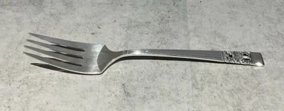 Oneida Coronation Cold Meat Serving Fork Community Silverplate - Image 1 of 4