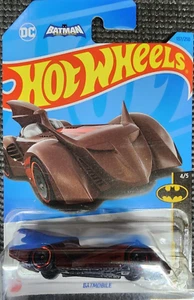 HOTWHEELS Diecast 1:64 BATMAN Series 2023 - 4/5 The Batman Batmobile HKG98 Red - Picture 1 of 2