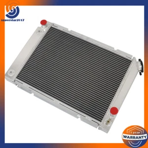 Aluminum Radiator For Pontiac Fiero 1984 1985 86 87 1988 2.5L 2.8L 3 Row AT 52mm - Picture 1 of 13