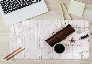 3D Modern Minimalism 8 Non-slip Office Desk Mouse Mat Keyboard Game - Bild 1 von 7