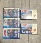 JVC TC-30 Compact Tapes VHS-C High Energy EHG 30 HiFi 90 Min LOT OF 5